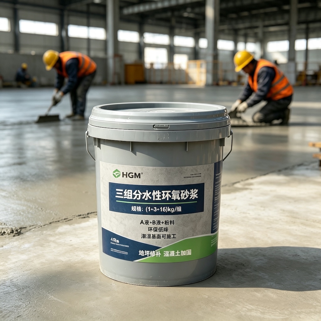 祁东三组份水性环氧砂浆